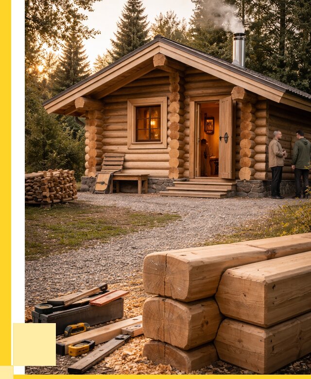 Строительство бань и комплексов в Кандалакше от 454635 р.| ЭриданКнд