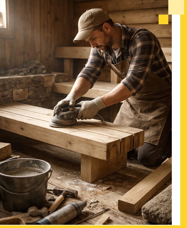 Ремонт бань под ключ в Кандалакше с гарантией качества и сроков