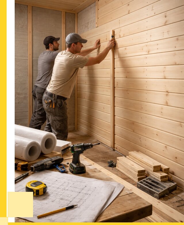 Обшивка бани вагонкой в Кандалакше от 1212 р., ЭриданКнд