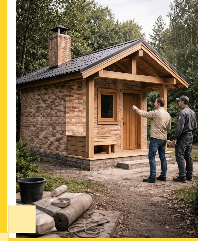 Кирпичные бани и печи в Кандалакше от 353605 р. | ЭриданКнд