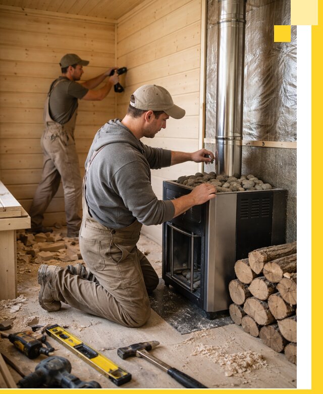 Строительство деревянных бань под ключ в Кандалакше проекты и монтаж