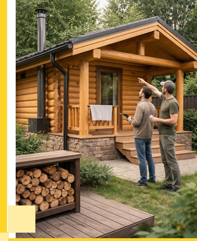 Бани для дачи под ключ в Кандалакше от 252575 р. | ЭриданКнд