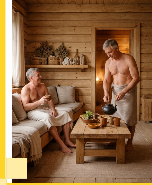 Бани с комнатой отдыха под ключ в Кандалакше от 454635 р. | ЭриданКнд