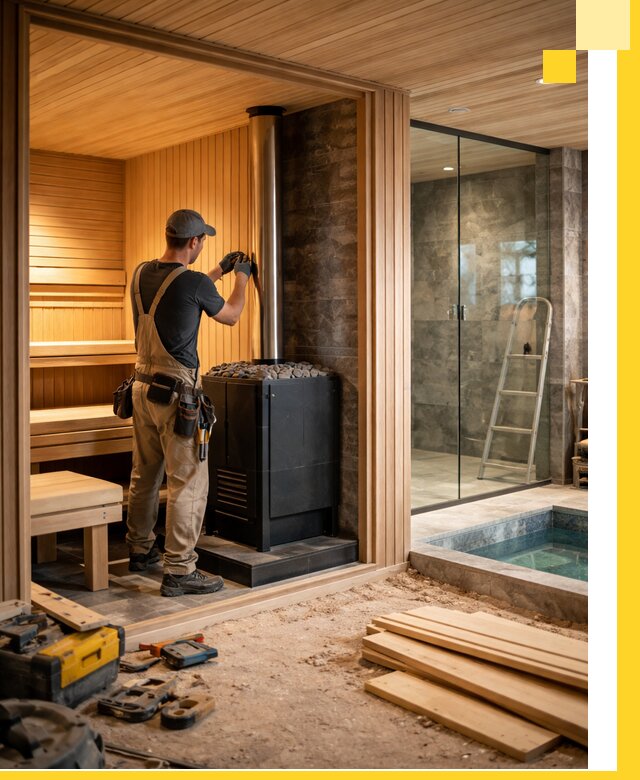 Полное строительство банных комплексов под ключ в Кандалакше