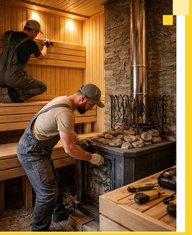 Комплексный дизайн бань, саун и зон отдыха в Кандалакше