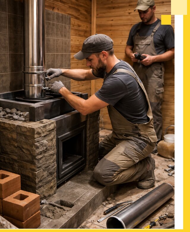 Изготовление и установка банных печей под ключ в Кандалакше