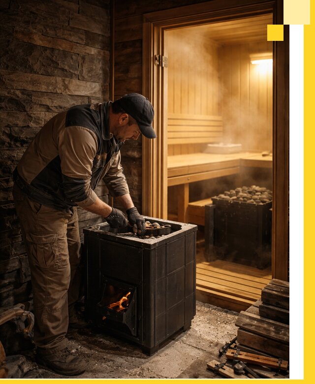 Строительство бани с сауной под ключ в Кандалакше от проекта до сдачи