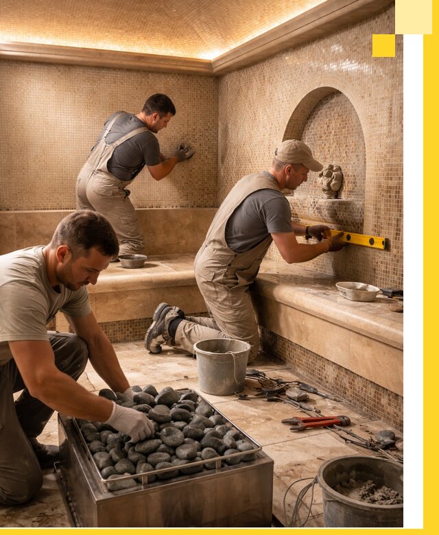 Проектирование и строительство хамама и сауны в Кандалакше