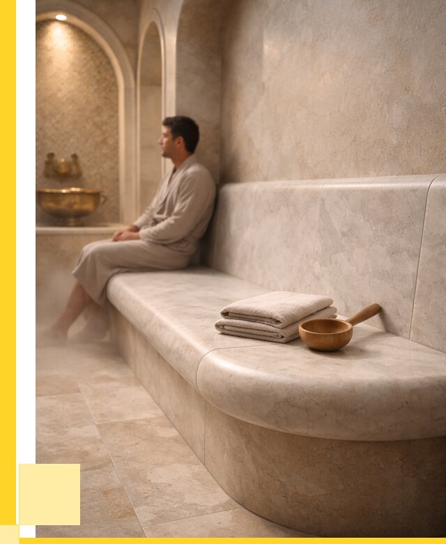 Сиденья для хамама в Кандалакше под ключ от 12124 р. | ЭриданКнд