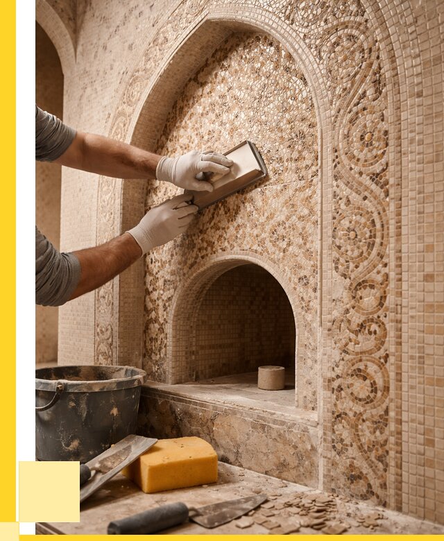 Мозаика для хамама в Кандалакше под ключ от 5052 р. | ЭриданКнд