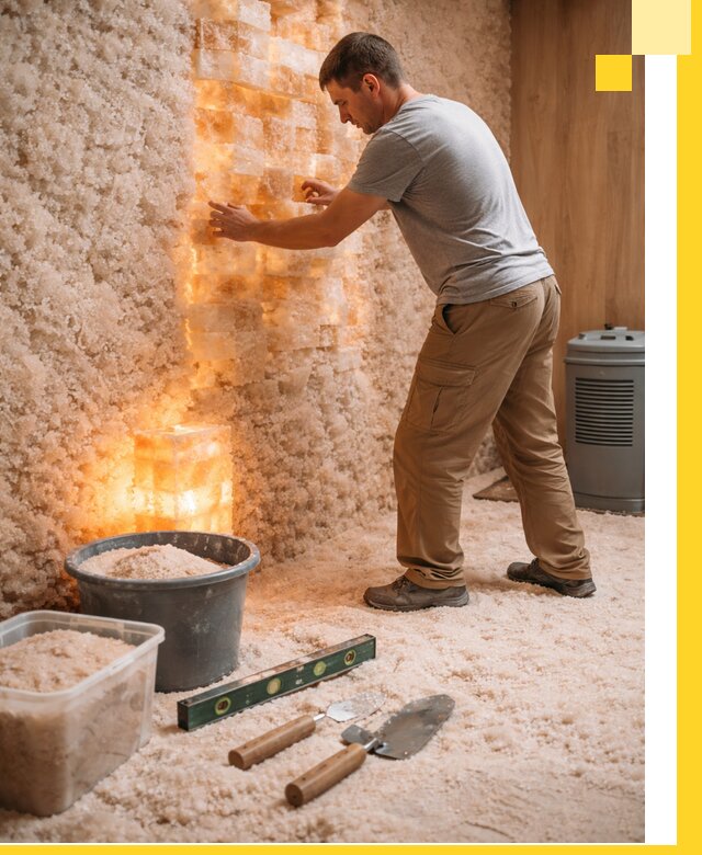 Проектирование и монтаж соляных комнат в Кандалакше под ключ